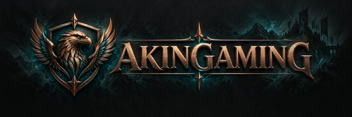 AkinGaming.net özel logosu