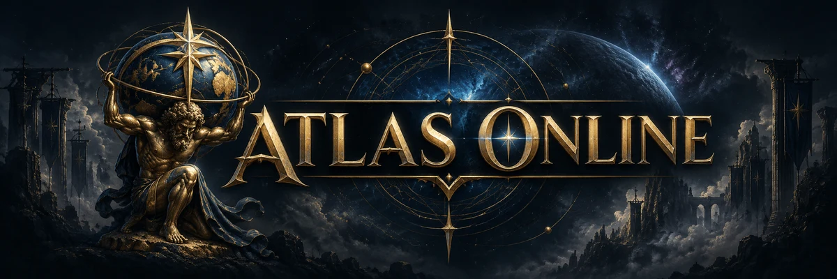 ATLAS ONLINE özel logosu