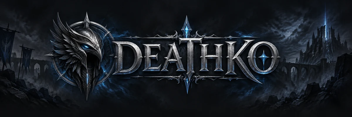 DeathKO özel logosu