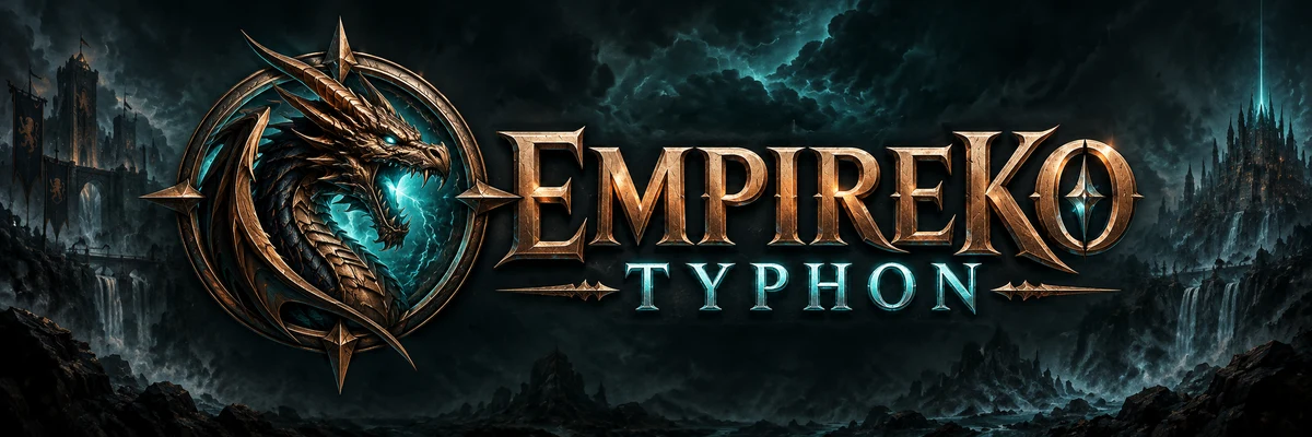⚔️EmpireKO-Typhon⚔️Yeni Nesil Ardream Server v2508,DX11 özel logosu
