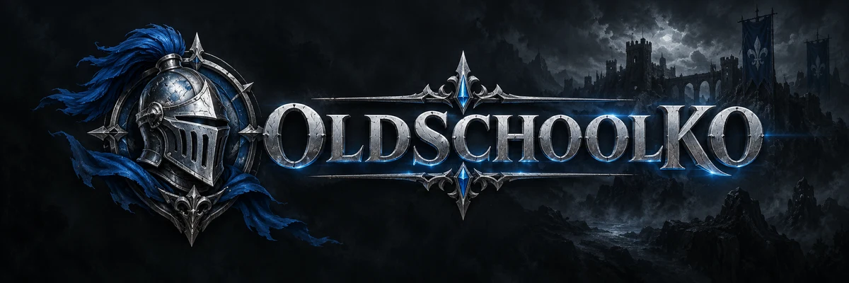 OldSchoolKO PRUVA özel logosu